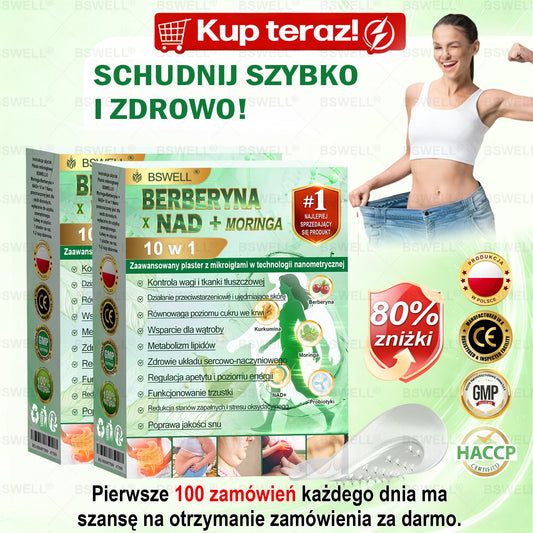 🌿BSWELL® Nano mikroigłowy plaster wyszczuplający (Raz dziennie, efekty już po 28 dniach Wspiera odchudzanie, serce, cukrzycę, sen, jelita, stawy i więcej.)💦